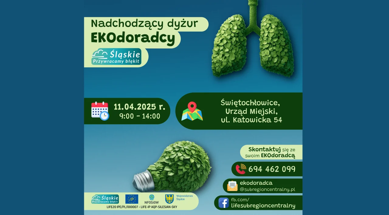 Spotkanie z ekodoradcą w Świętochłowicach. Sprawdź termin!