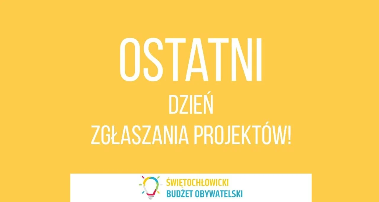 To już ostatnia szansa, by zgłosić swój pomysł do Budżetu Obywatelskiego 2026!