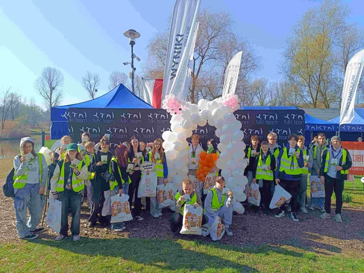 IV edycja Biegu Hazoka: wiosenny wolontariat uczniów SP2