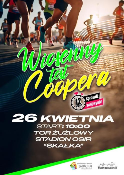 Test Coopera w Świętochłowicach już w sobotę! Sprawdź swoją kondycję na Skałce