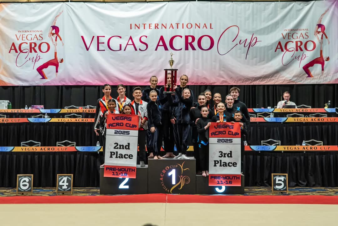 DOSiR Sokolnia wygrywa VEGAS ACRO CUP 2025 w Las Vegas!