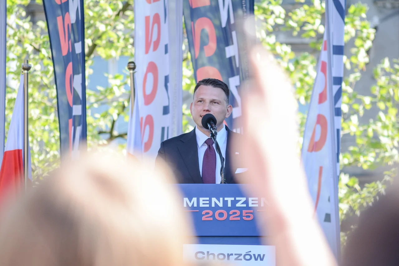 Sławomir Mentzen w Chorzowie [FOTO VIDEO]