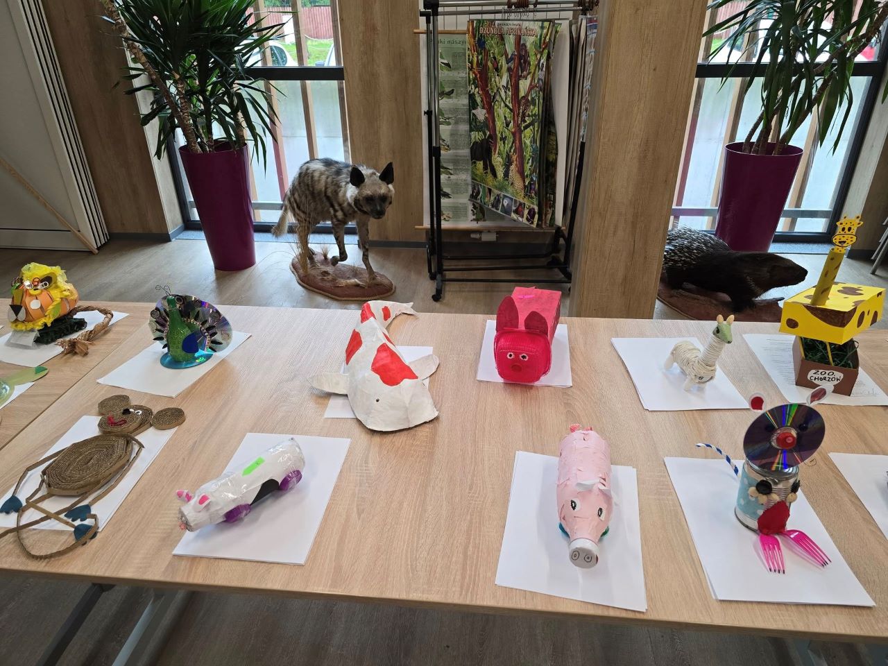 Śląski Ogród Zoologiczny rozstrzygnął konkurs "Eko Zwierzak". Zobaczcie najlepsze prace!