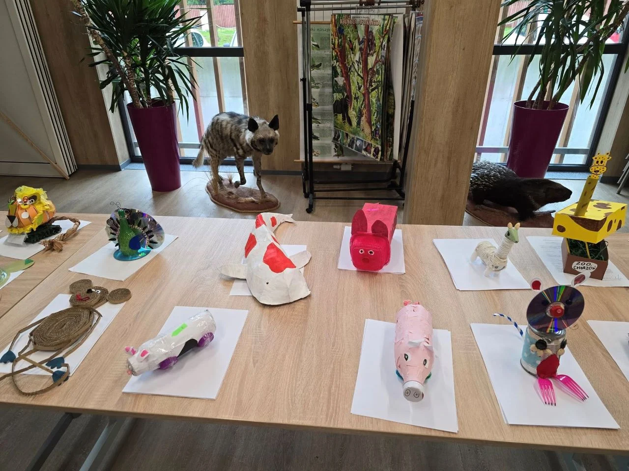 Śląski Ogród Zoologiczny rozstrzygnął konkurs "Eko Zwierzak". Zobaczcie najlepsze prace!