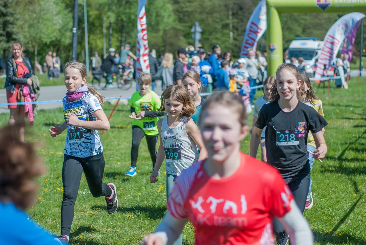 Festiwal Biegowy im. W. Korfantego - niedzielny bieg dla dzieci [FOTORELACJA]