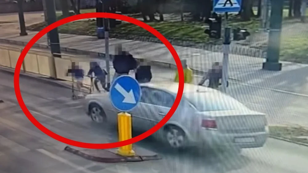 O włos od tragedii! 11-latek potrącony na przejściu w Świętochłowicach.