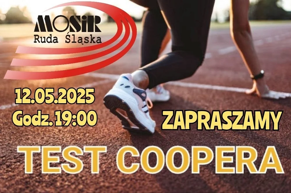 Test Coopera już 15 września! Sprawdź swoją kondycję w 12 minut!