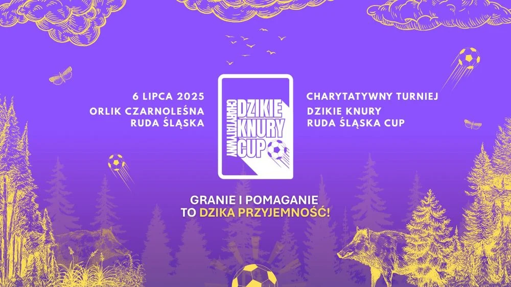 Dzikie Knury organizują charytatywny turniej piłkarski!