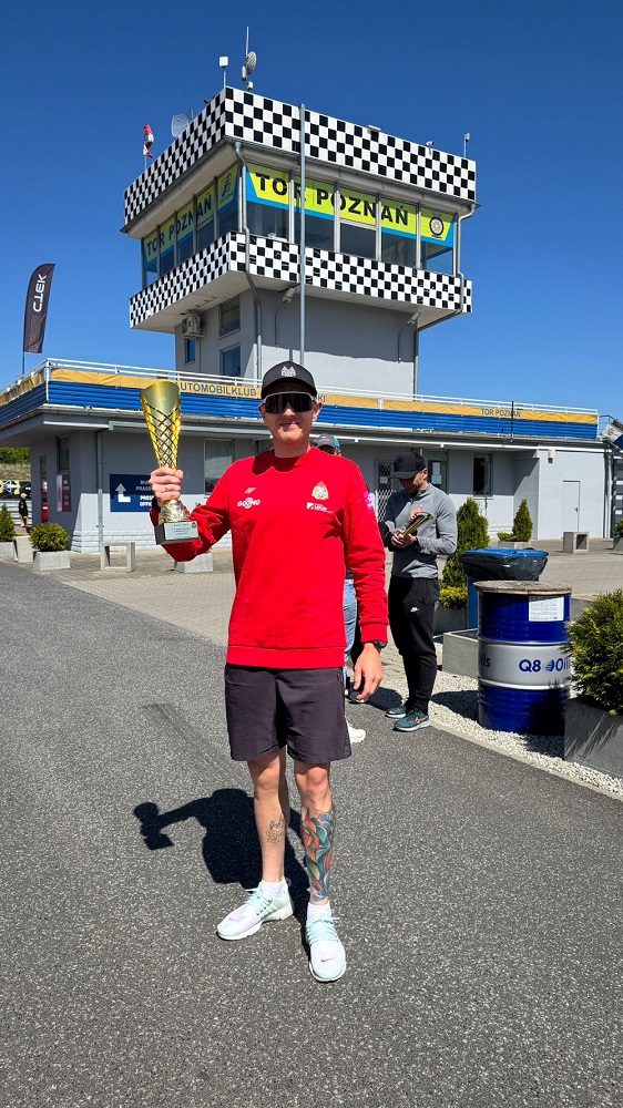 Martin Dobkowski z rudzkiej PSP zwycięzcą IV Biegu Sztafetowego Strażaków