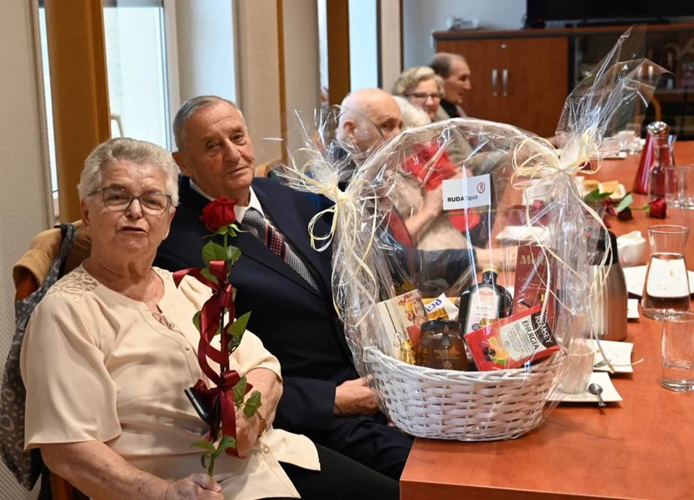 Prezydent Rudy Śląskiej spotkał się z jubilatami obchodzącymi Diamentowe Gody