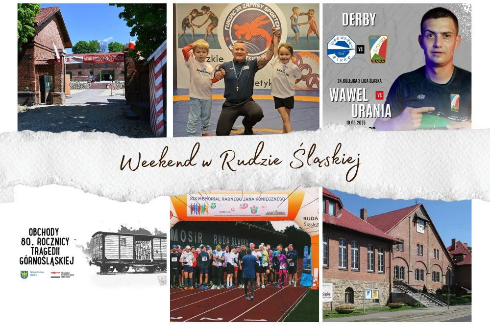 Ruda Śląska: Kulturalno-sportowy weekend pełen emocji – 9–12 maja