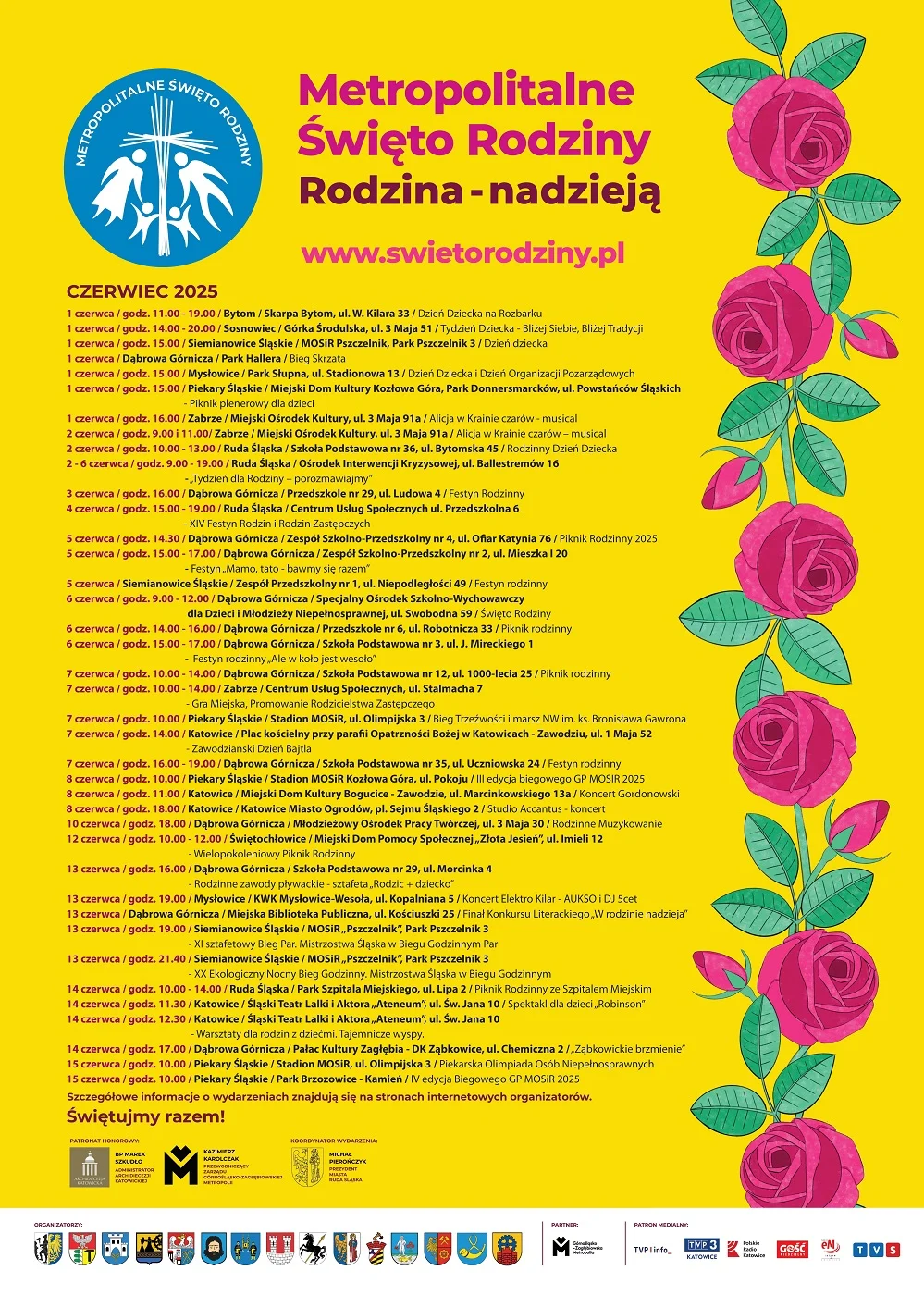 XVIII Metropolitalne Święto Rodziny – miesiąc pełen wydarzeń dla rodzin w całej GZM