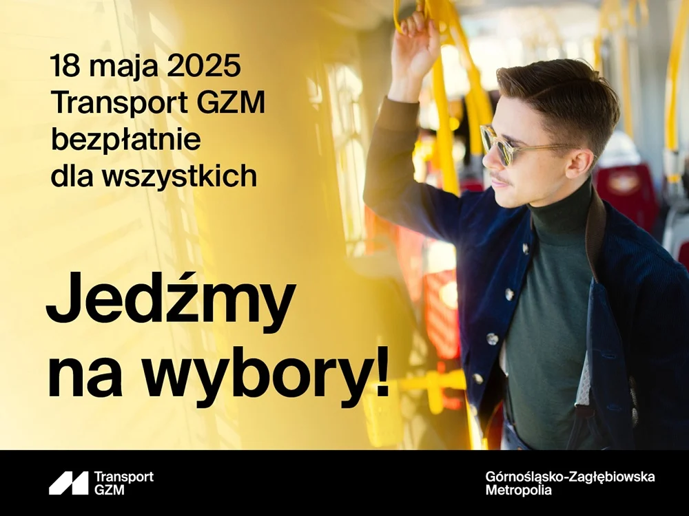 Bezpłatna komunikacja GZM w dniu wyborów prezydenckich – 18 maja
