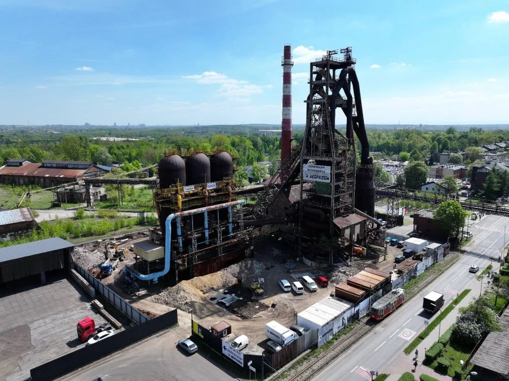 Prace przy adaptacji Wielkiego Pieca przebiegają zgodnie z planem