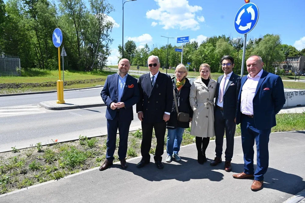 Prawnuk Franza Pielera odwiedził Rudę Śląską