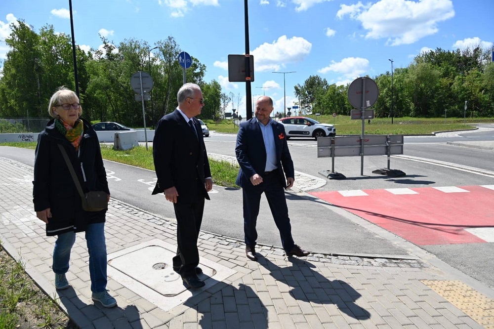 Prawnuk Franza Pielera odwiedził Rudę Śląską