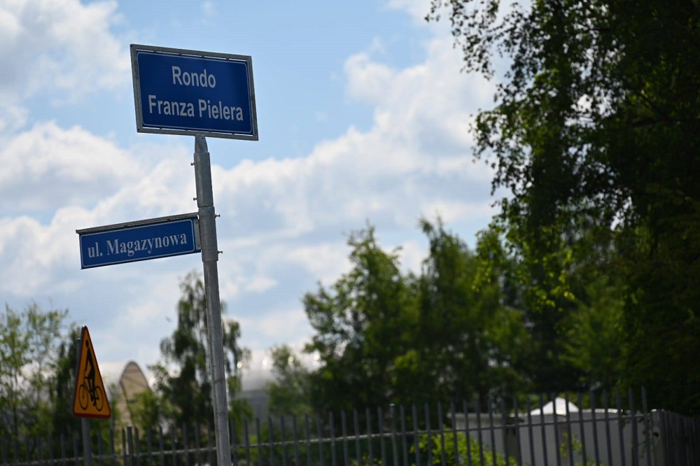 Prawnuk Franza Pielera odwiedził Rudę Śląską