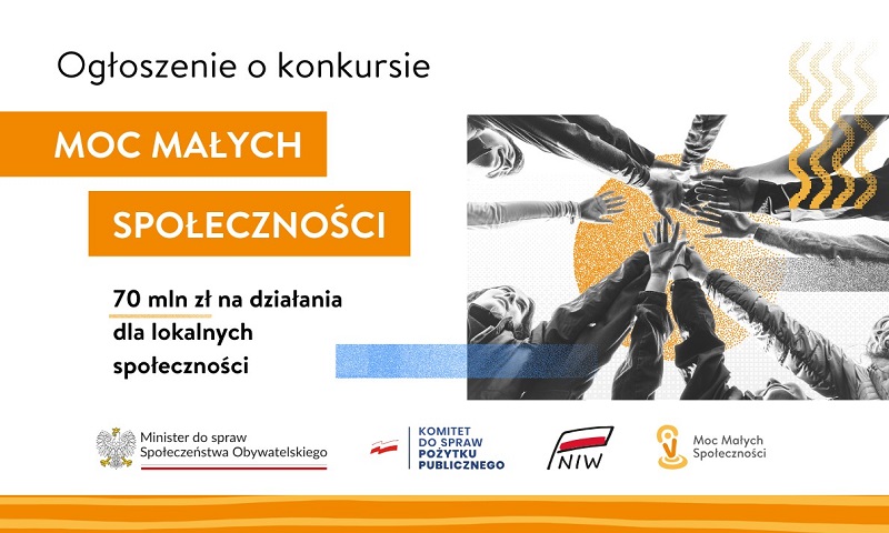 Organizacje z Pyskowic mogą sięgnąć po dotacje. Rusza program "Moc Małych Społeczności"