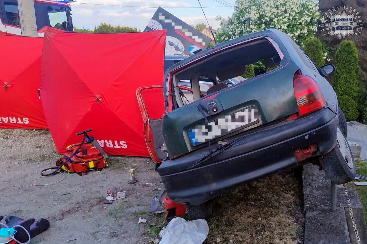 Pościg ulicami Wodzisławia. Ranne dziecko w aucie uciekiniera