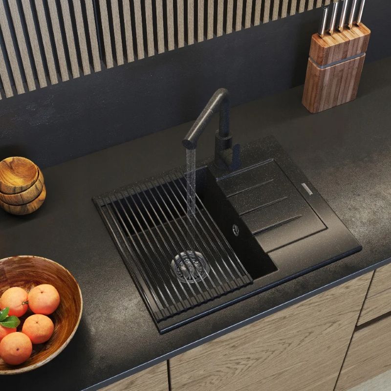 Zlewozmywaki granitowe o wysokim stopniu wytrzymałości