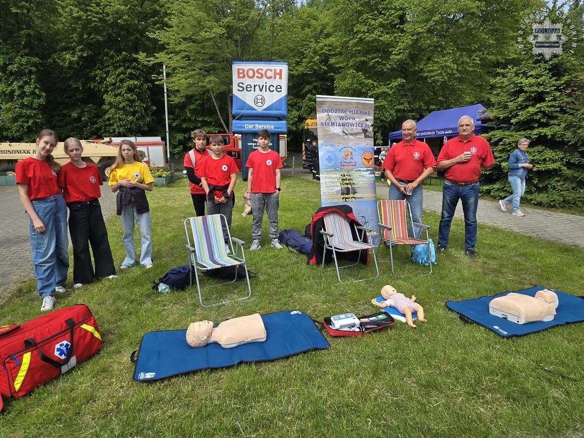 Międzypokoleniowy Festyn Profilaktyczny w Siemianowicach – bezpieczeństwo i zabawa