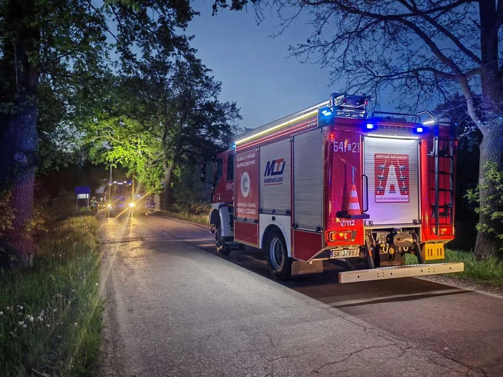 Śmiertelny wypadek na Mysłowickiej. Kierowca zginął na miejscu