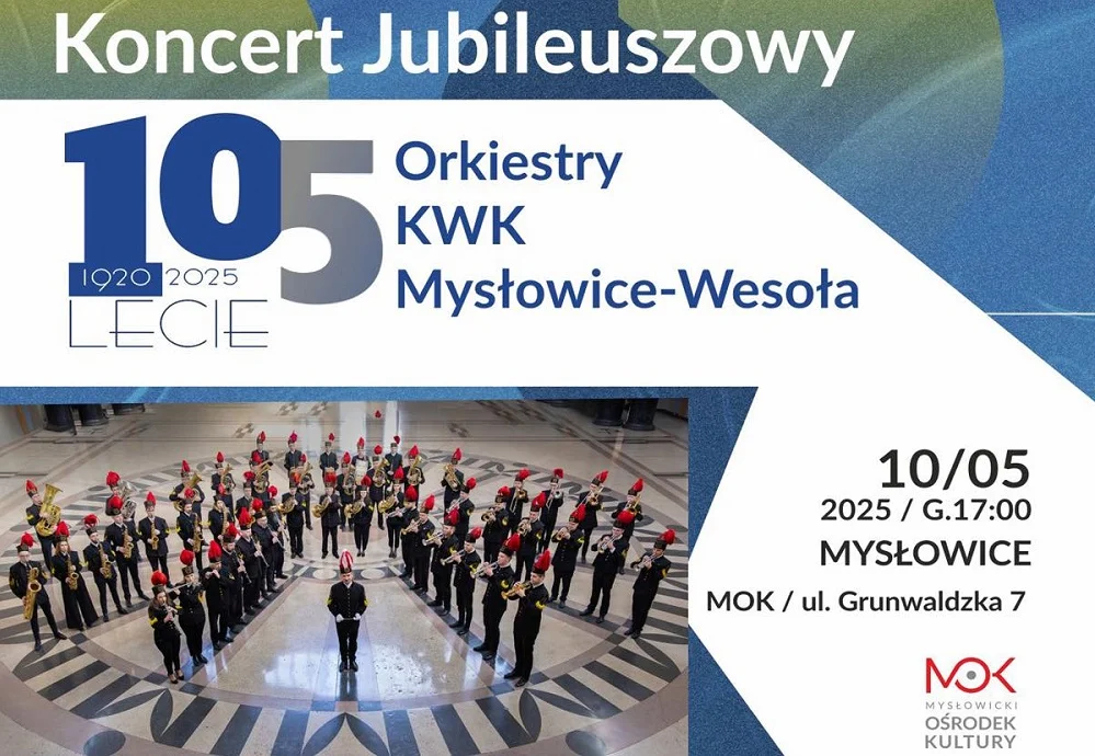 Jubileusz 105-lecia Górniczej Orkiestry Dętej
