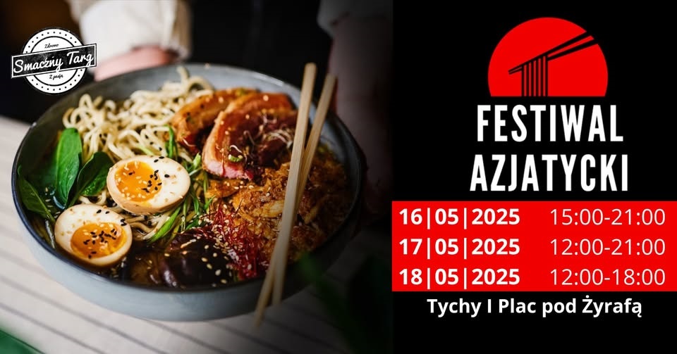 Smaki świata w Tychach! Kulinarna uczta już 16–18 maja na Placu pod Żyrafą