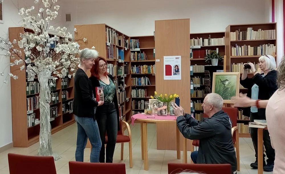 Magdalena Wala gościła w Tychach: Spotkanie autorskie w ramach Portretów Literackich