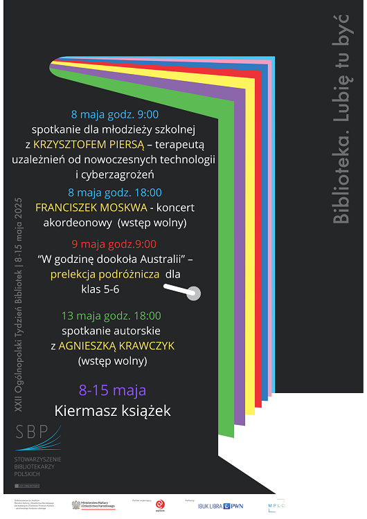 Tydzień Bibliotek w Orzeszu. Spotkania, koncert i kiermasz książek