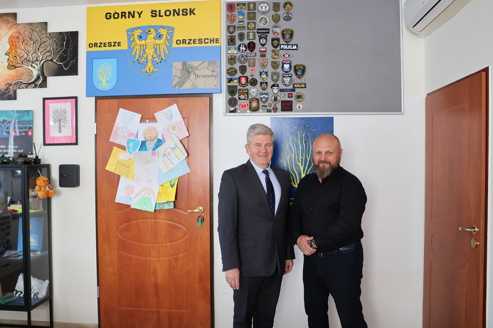 Konsul Honorowy Austrii z wizytą w Orzeszu. Miasto stawia na rozwój