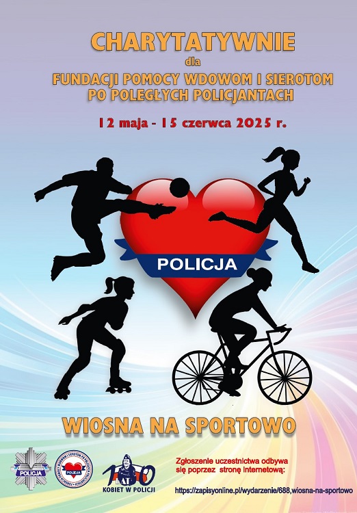 „Wiosna na sportowo” – dołącz do wirtualnej akcji charytatywnej!