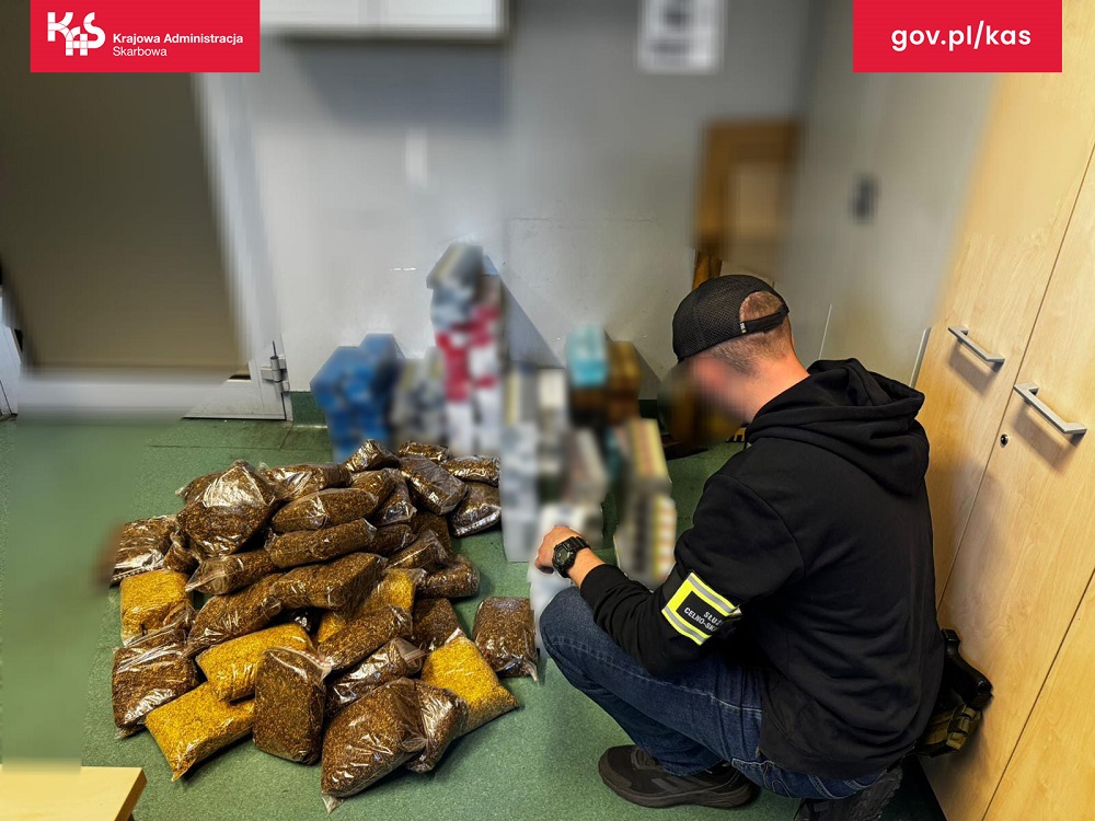Śląska KAS zabezpieczyła ponad 1,5 tys. paczek papierosów bez akcyzy