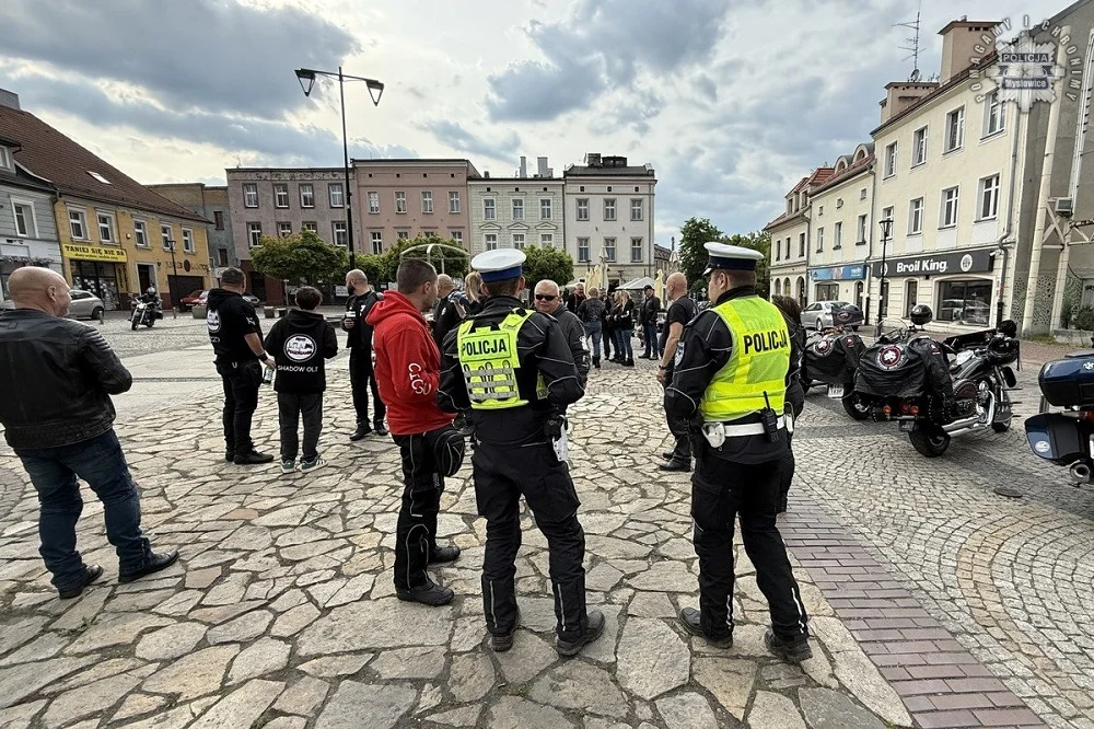 Policja i motocykliści wspólnie o bezpieczeństwie na mysłowickich drogach