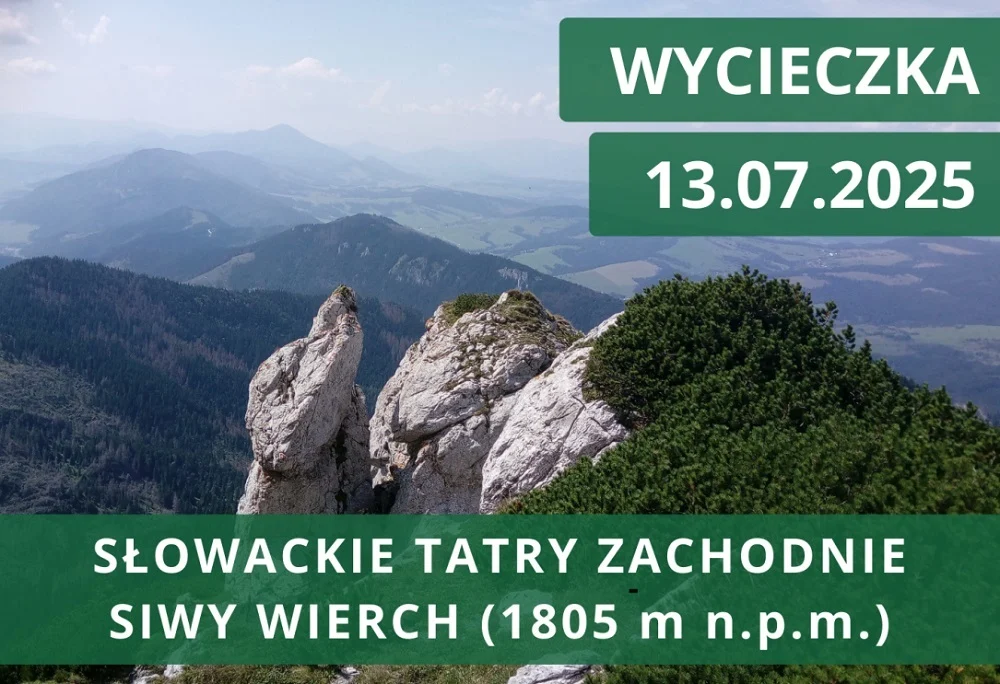 Odkryj piękno Słowackich Tatr Zachodnich – wyjazd na Siwy Wierch z MOK Orzesze