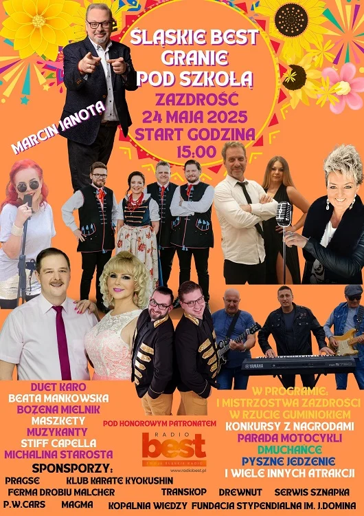 I Mistrzostwa w rzucie guminiokiem i koncerty na Śląskim Best Graniu w Zazdrości