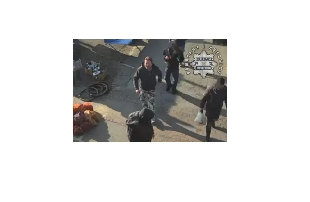 Policja szuka sprawcy kradzieży portfela na giełdzie w Mysłowicach