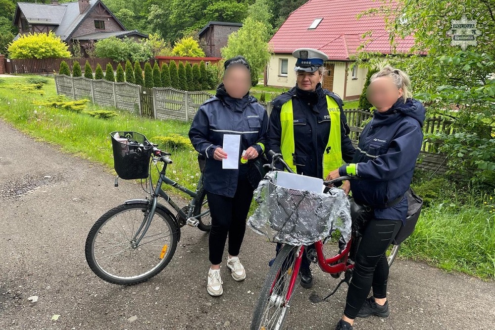 „Bezpieczny cyklista” w Mysłowicach – policja kontroluje jednoślady i kierowców