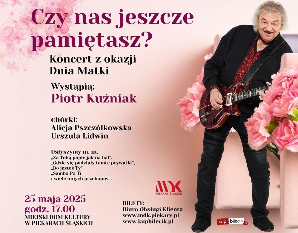 Muzyczna uczta dla Mam – sprawdź, gdzie świętować Dzień Matki w Piekarach