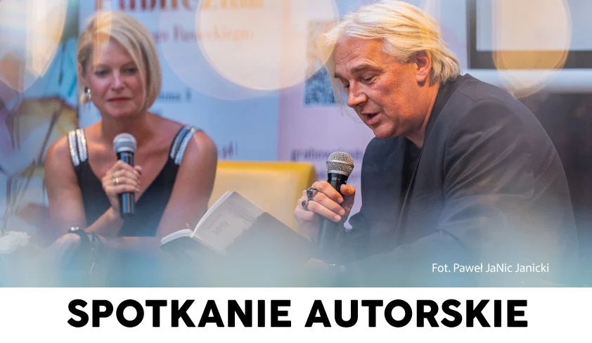 Zbigniew Stryj i Hanna Grabowska-Macioszek gośćmi Biblioteki Centralnej w Piekarach