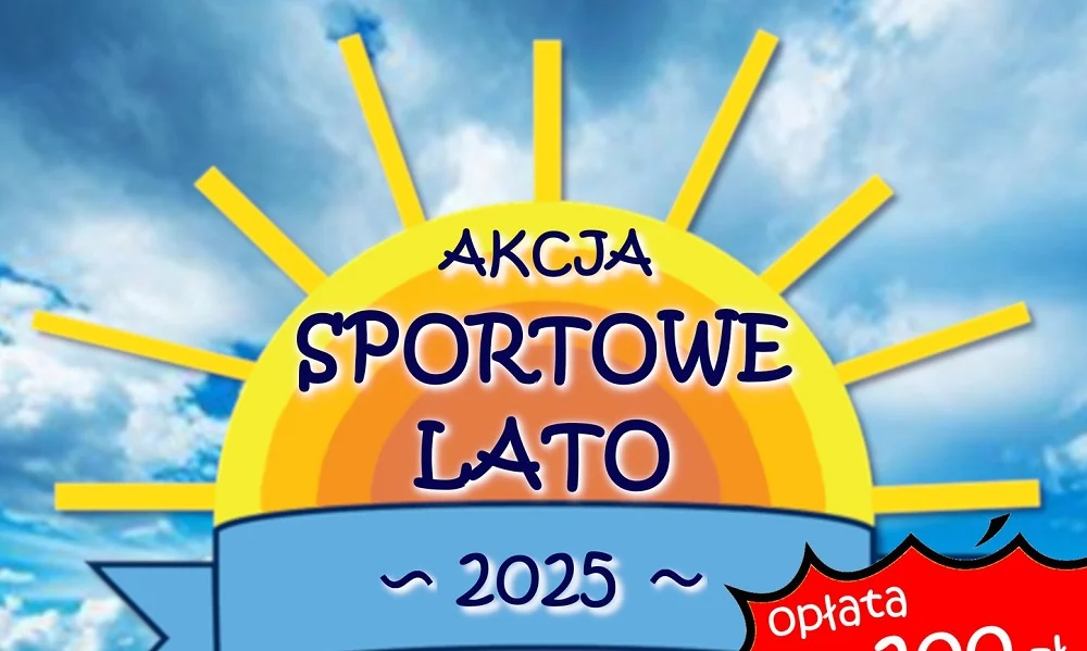Sportowe Lato 2025 z MOSiR-em – zapisy dla dzieci od 7 do 15 lat