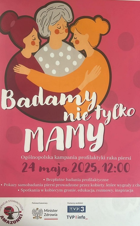 Profilaktyka raka piersi w Piekarach – dołącz do akcji Stowarzyszenia Amazonek Feniks