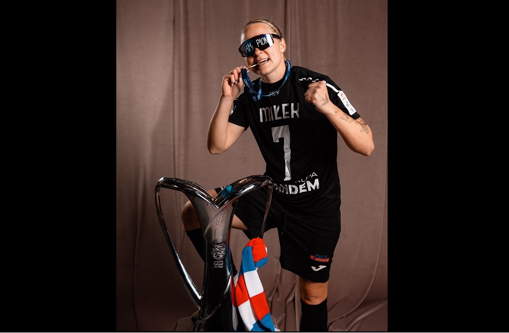 Klaudia Miłek z Piekar Śląskich zdobywa Puchar Polski Kobiet w piłce nożnej