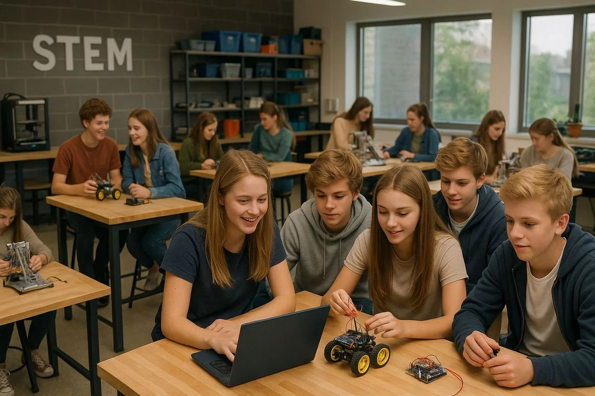 Rybnik inwestuje w przyszłość – nowe pracownie AI i STEM w szkołach