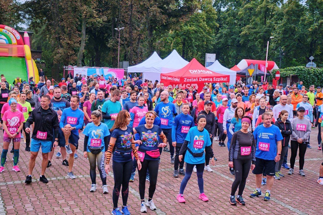 Wkrótce bieg Oko w Oko z Rakiem. Zostały ostatnie pakiety startowe