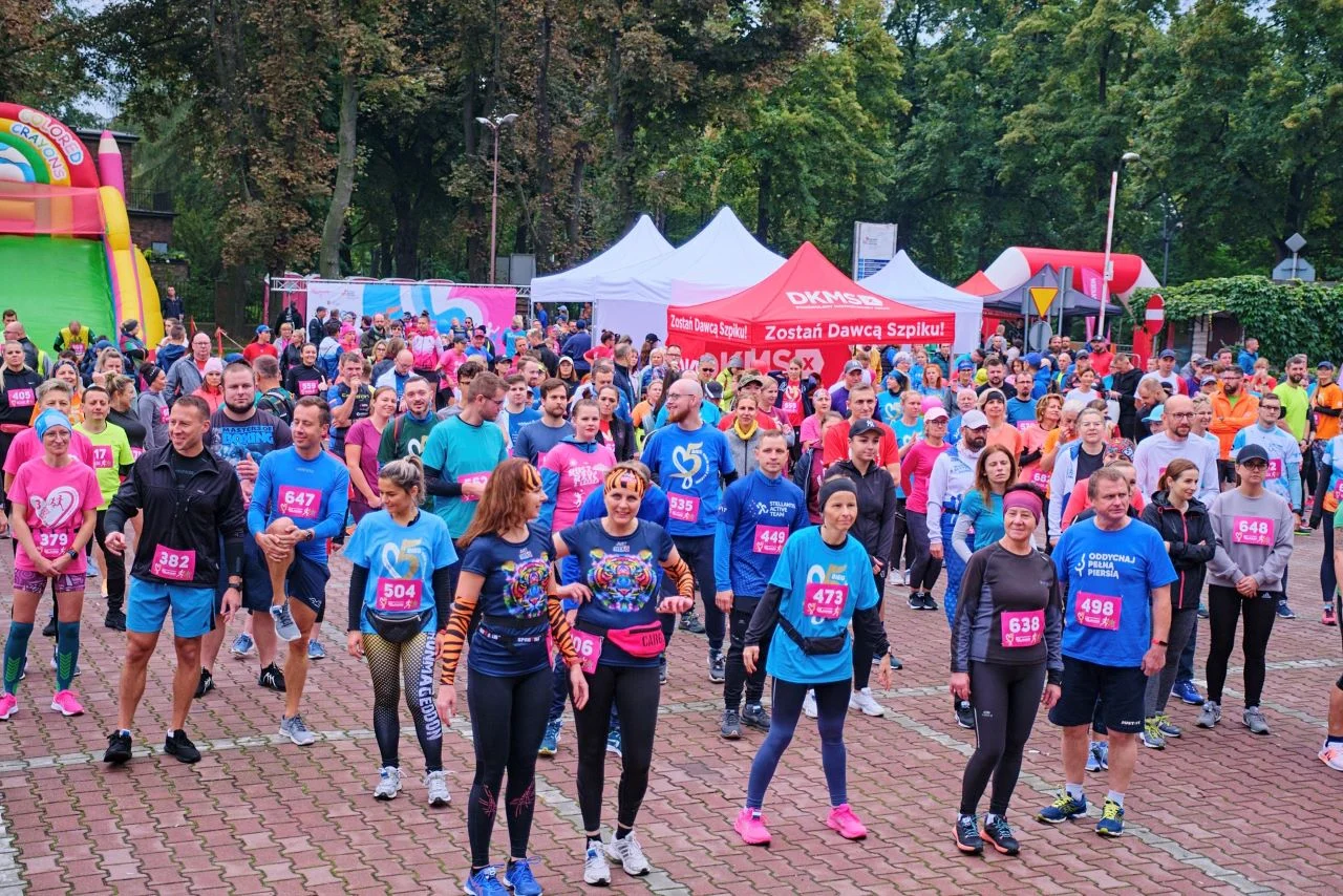 Wkrótce bieg Oko w Oko z Rakiem. Zostały ostatnie pakiety startowe