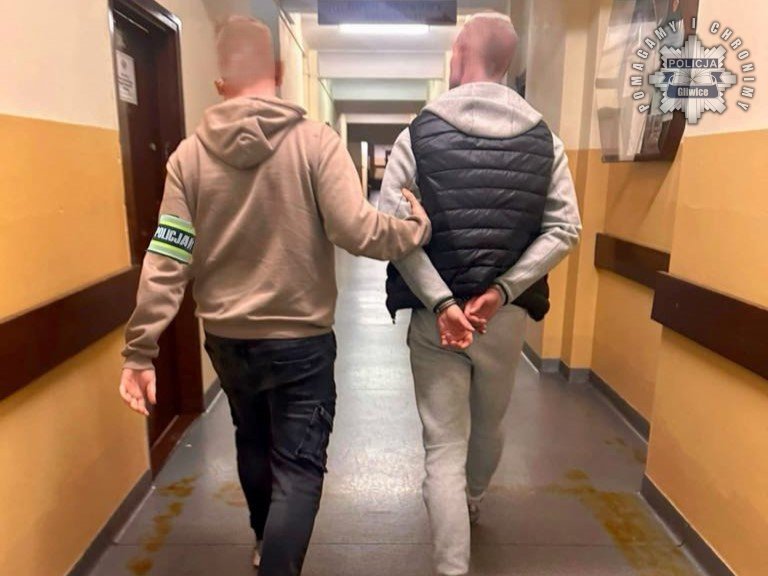 Gliwiccy mundurowi zatrzymali sprawców kradzieży sejfu z lokalu gastronomicznego