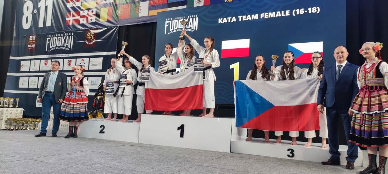 9 medali karateków MUKS Ippon Bytom na Mistrzostwach Świata w Karate Fudokan