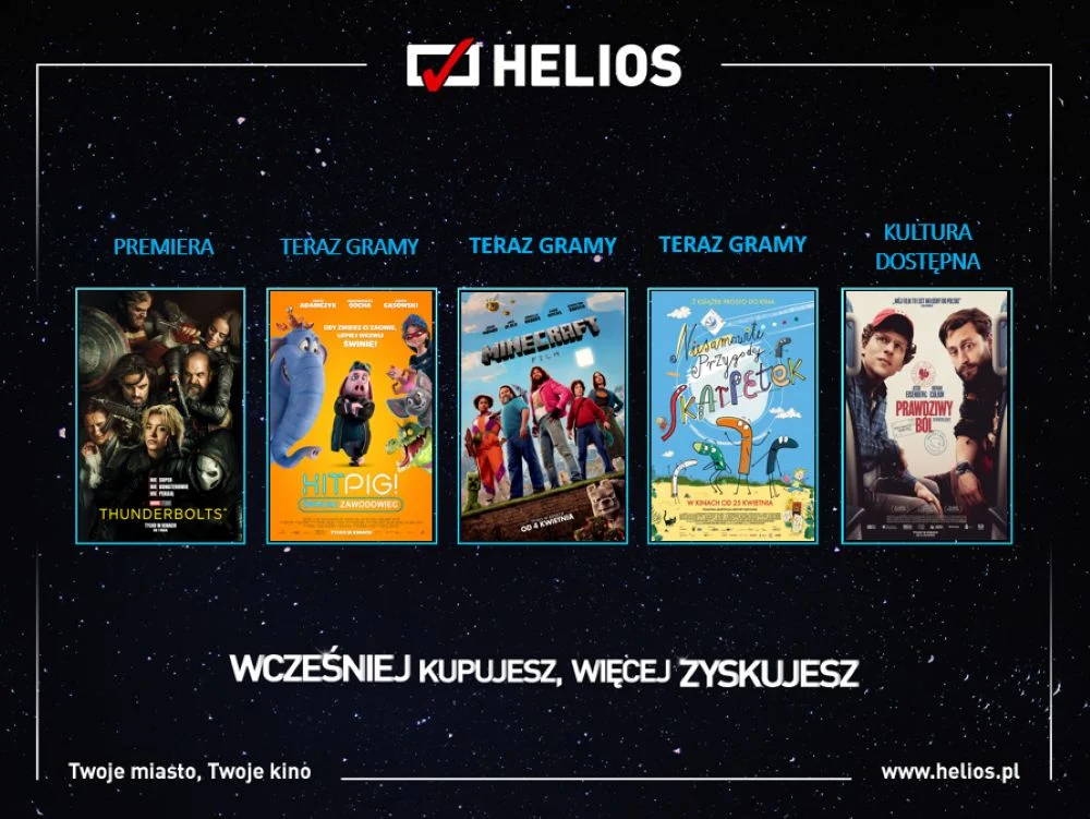 Helios zaprasza do kin na filmową majówkę!