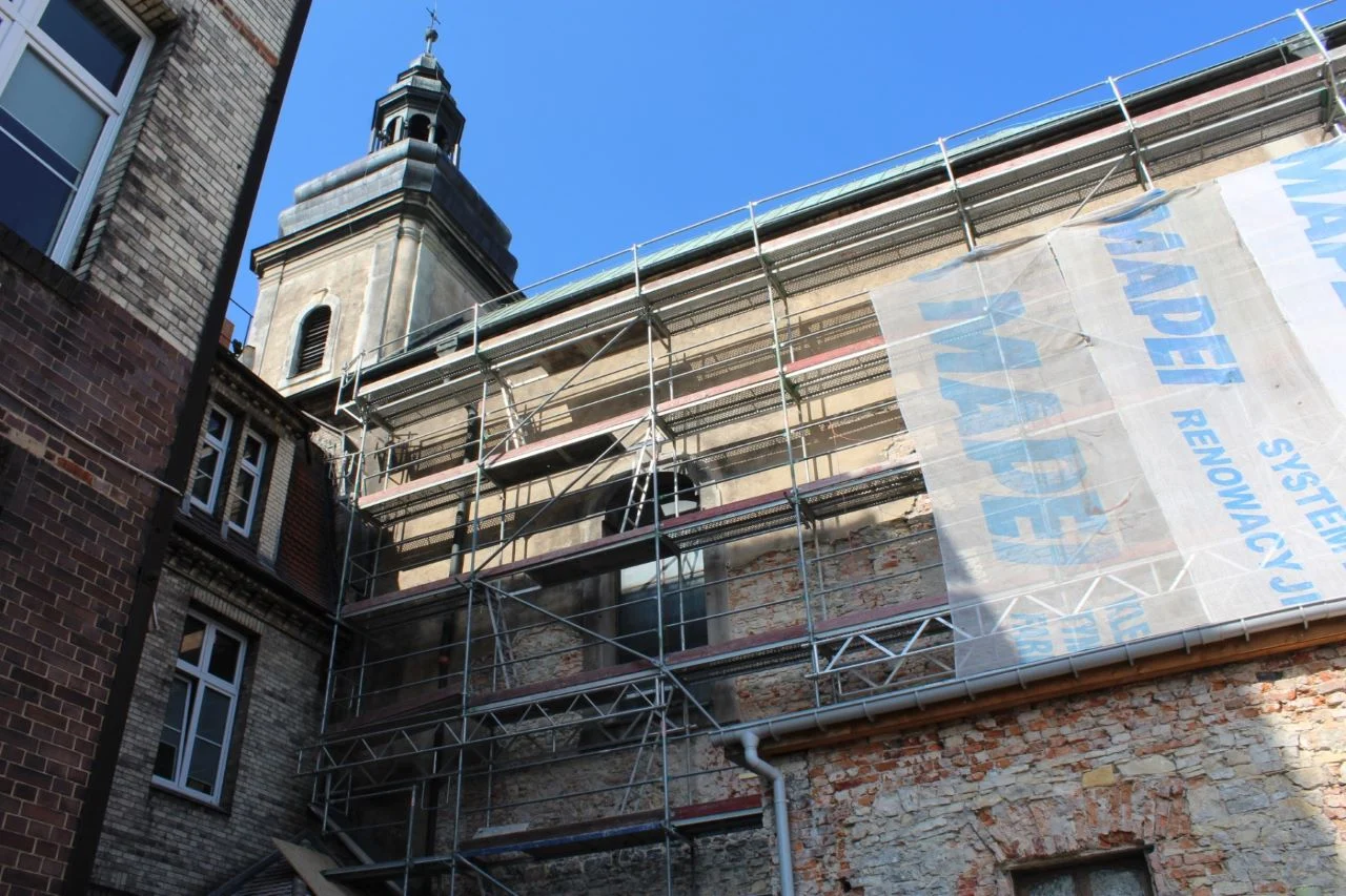 Kolejne odkrycia architektoniczne podczas renowacji kościoła pw. św. Wojciecha